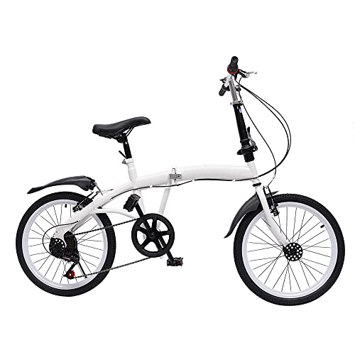 Jolre 20' 6-Gang Faltrad, Klapprad, Klappfahrrad Erwachsene,...