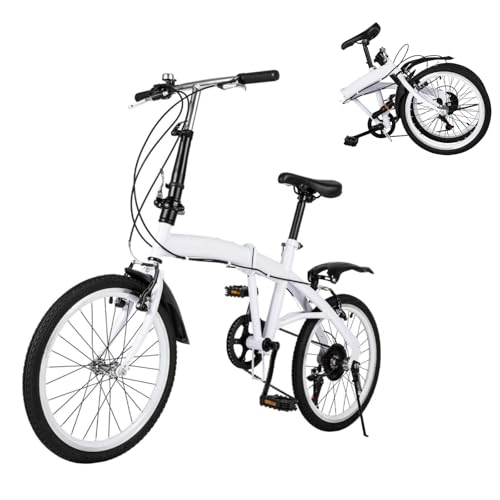 HUOMMGS 20 Zoll Klappfahrrad 6 Gang Klapprad Upgraded...