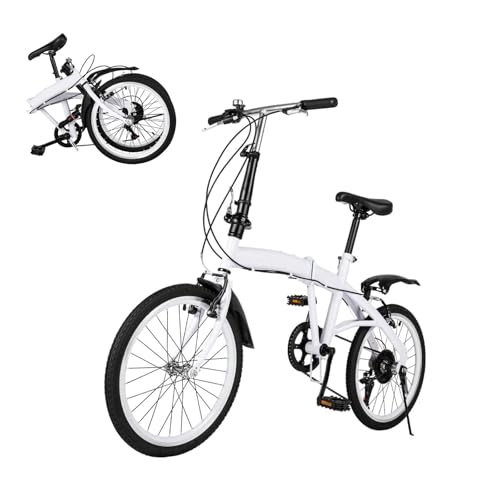 DOPBENT 20 Zoll Faltrad, 6 Gang Schaltung Klappfahrrad für...