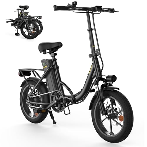Finbike Klapprad E-Bike 16 * 2.15 Zoll Fat Tire,Tragbares...