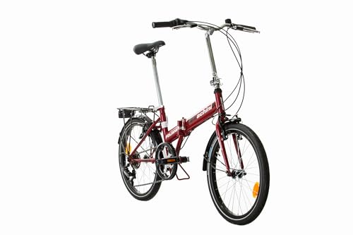 Multibrand PROBIKE Folding 20 Zoll Klapprad, Faltrad, 6...