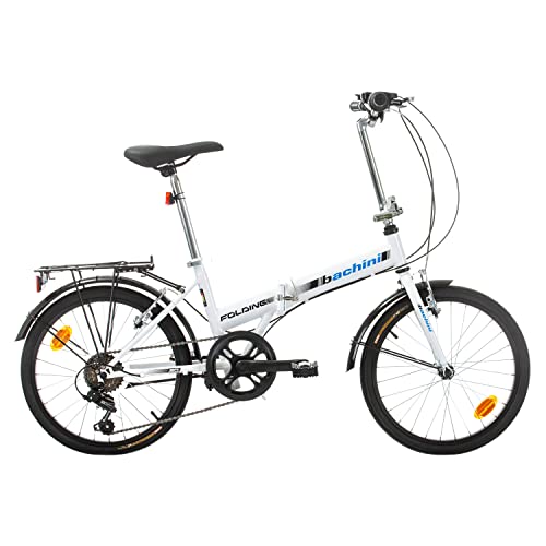 Multibrand PROBIKE Folding 20 Zoll Klapprad, Faltrad,6 Gang,...