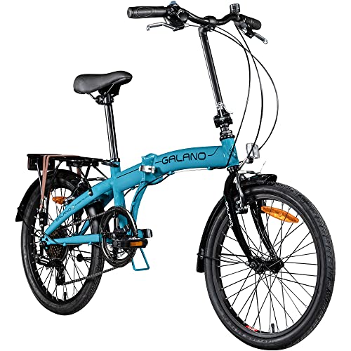 Galano 20 Zoll Klapprad Metropolis Fahrrad Faltrad...