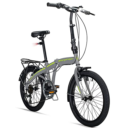 Bergsteiger Windsor 20 Zoll Faltrad, Klapprad, 6...